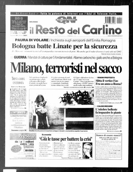 Il Resto del Carlino : giornale dell'Emilia